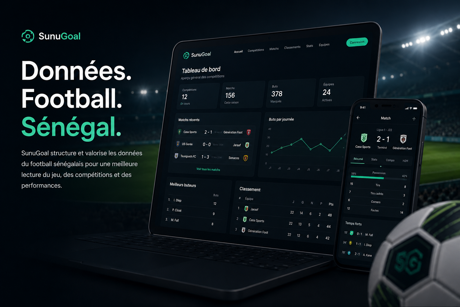 Plateforme SunuGoal